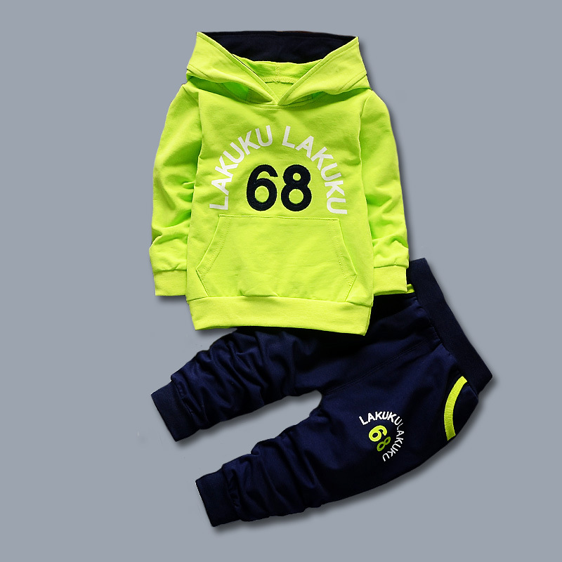 Running Gear Kids - Diimuu-ベビー服のセット,フード付きトップスとパンツ,子供用スーツ,子供用スポーツウェア,新しいファッション,2個