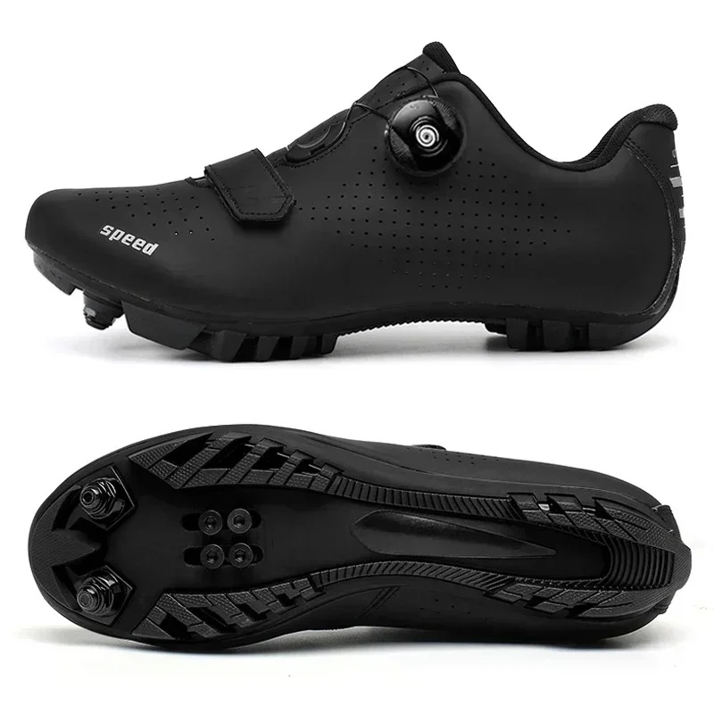 Running Shoes Women - ユニセックスMTBシューズ サイクリングシューズ クリート付き メンズ マウンテンバイク レディース