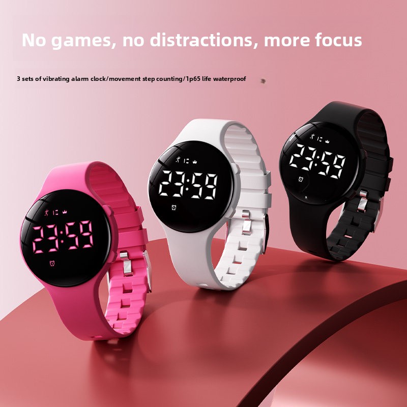 Running Watch - 2026LEDスマートバンド 女性用 ランニング ステップトラッカー ハイキング アウトドアスポーツウォッチ