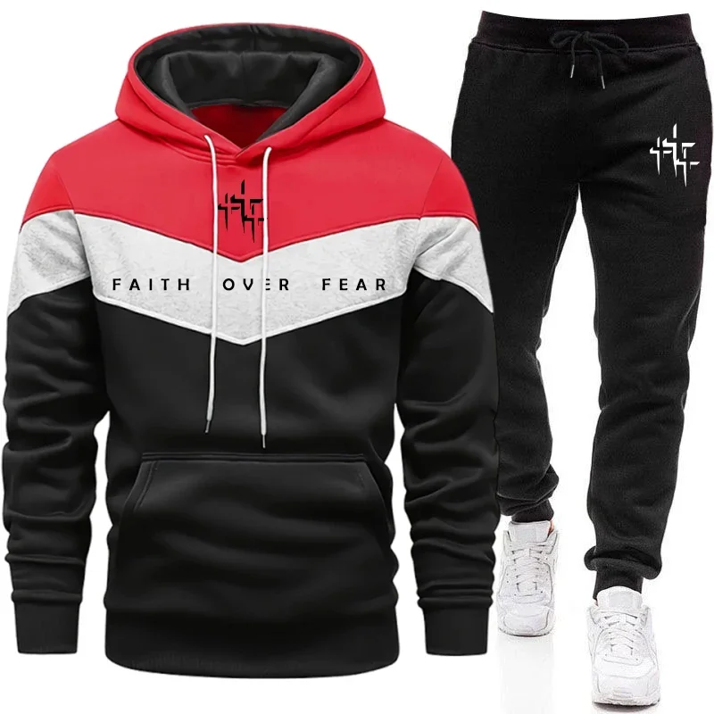 Faith Over Fear メンズ トラックスーツ フー - Joggers Pants のレビューと価格