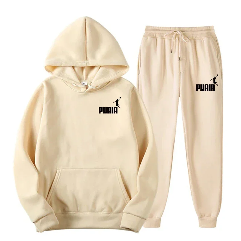 新作ユニセックスフード付きトラックスーツ パーカー＆ジョガー - Joggers Pants のレビューと価格