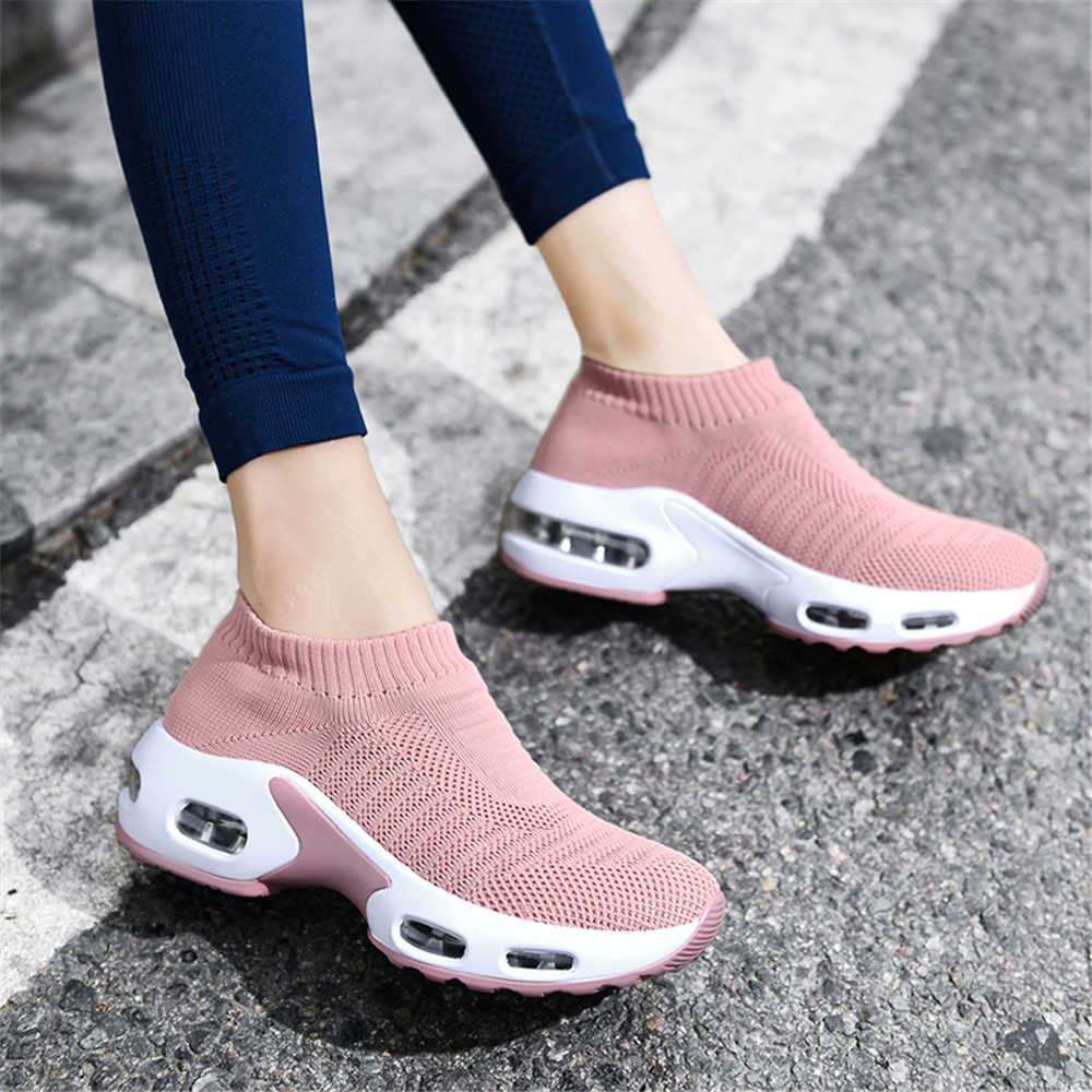 ビッグサイズ番号 38 女性のヒールブーツ靴ヒール女性ランニ - Running Shoes Women のレビューと価格