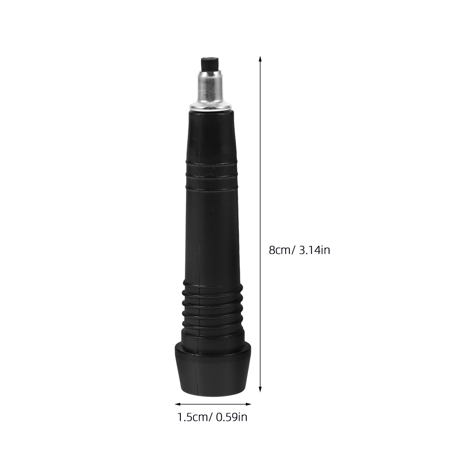 ハイキング用トレッキングポールの先端パーツ2個セット。炭素鋼 - Trekking Pole Carbon のレビューと価格