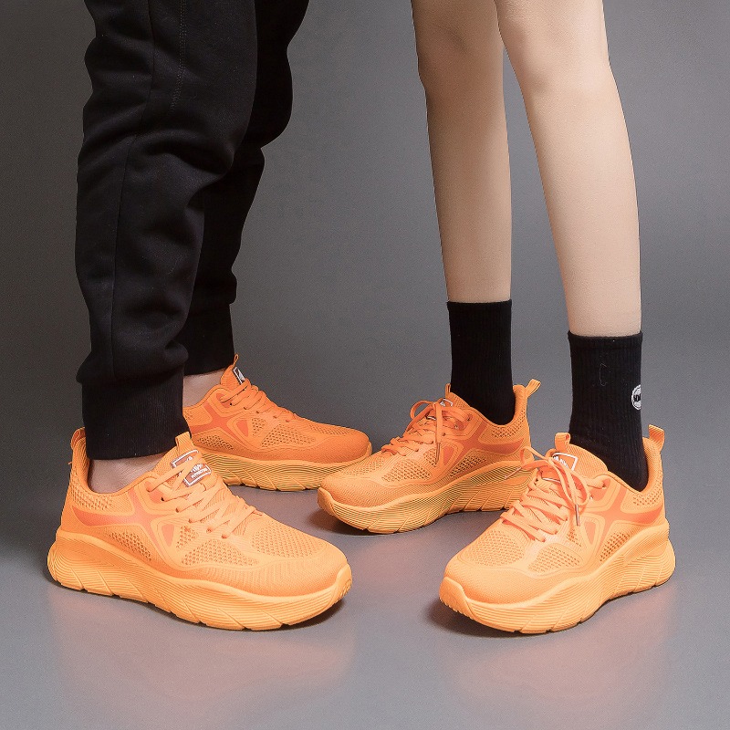 春の新作女性用シューズファッションカラースニーカー通気性カジ - Running Shoes Women のレビューと価格