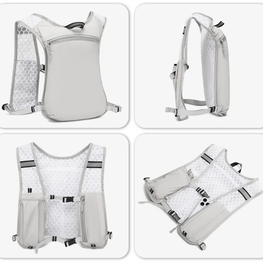 ユニセックス、防水・通気性に優れたスポーツベスト。軽量で、ラ - Hydration Vest のレビューと価格