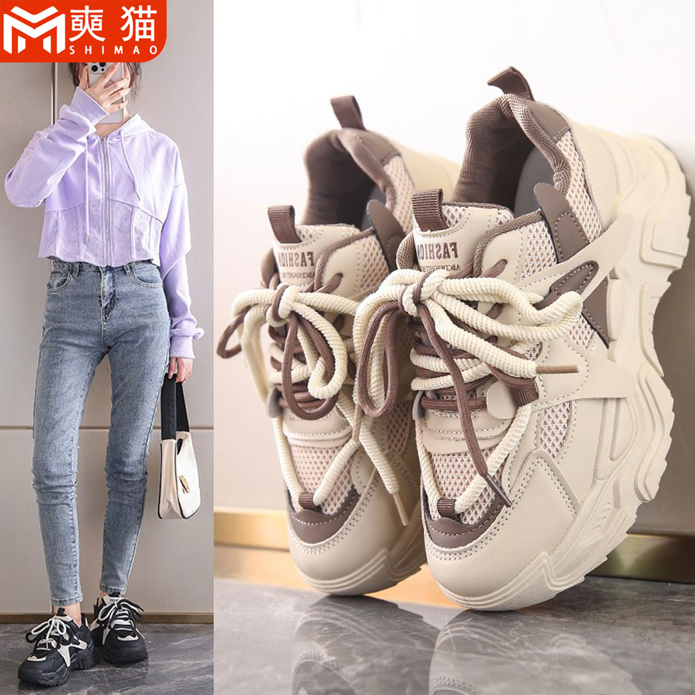 メッシュ通気性カジュアル女性のスポーツシューズレディース女性 - Running Shoes Women のレビューと価格