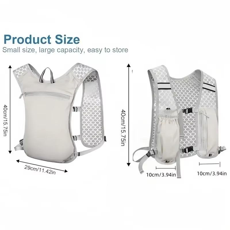 夜間のランニングやハイキングに最適な、水筒を収納できるポケッ - Hydration Vest のレビューと価格