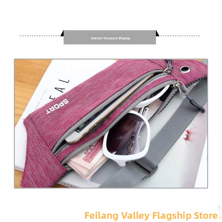 多機能ランニングウエストバッグ女性用携帯電話ポーチサイクリン - Running Belt のレビューと価格