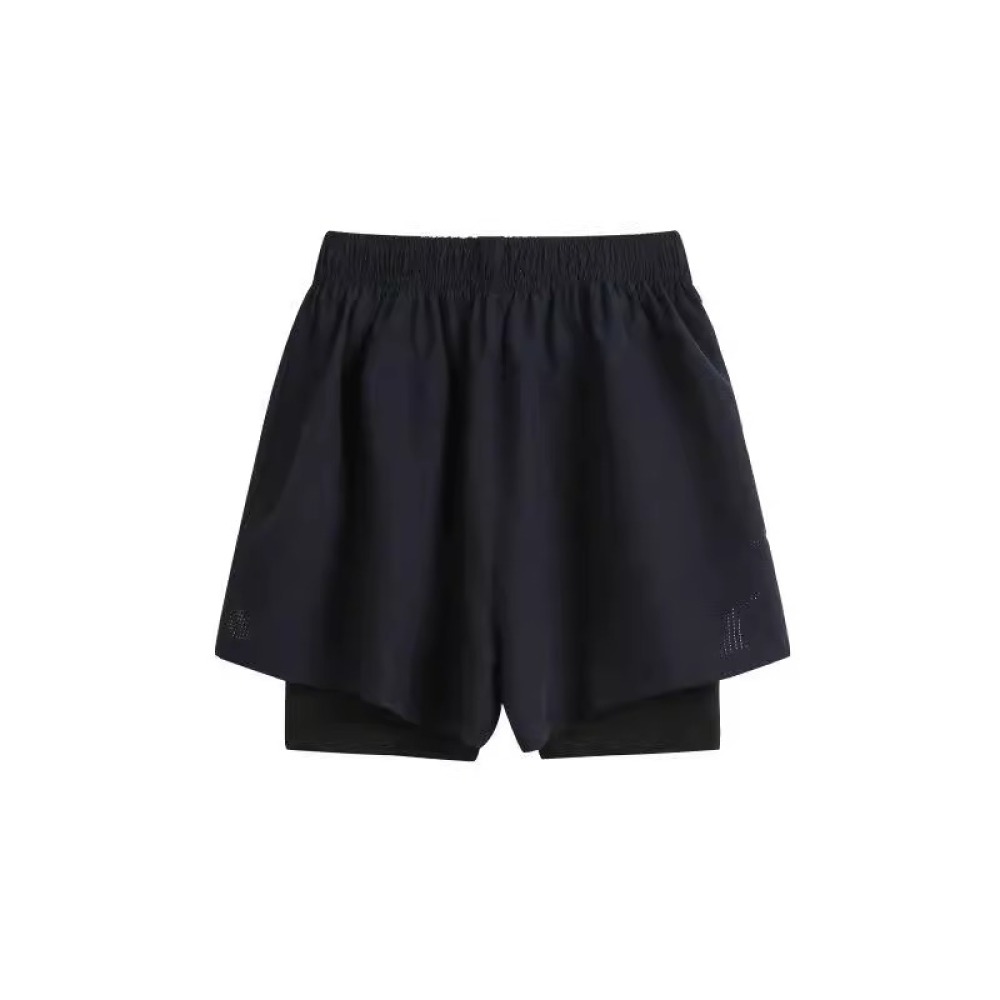 女性用アスレチックワークアウトショーツ 2 in 1 エラス - Running Gear Junior のレビューと価格