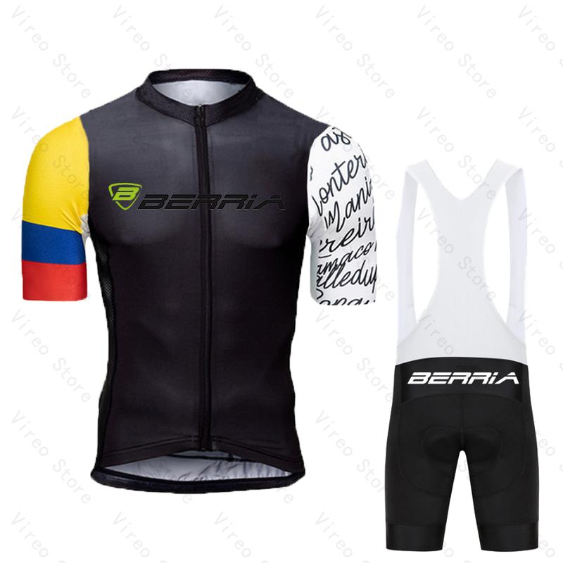 BERRIA 夏サイクリングジャージセット半袖とビブショーツ - Race Bib のレビューと価格
