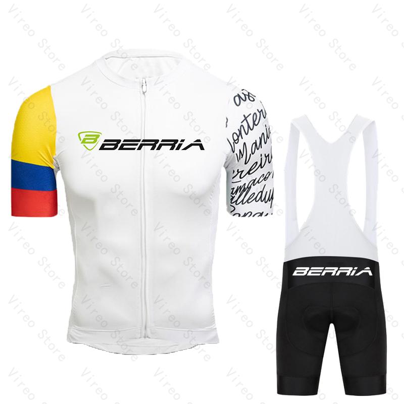 BERRIA 夏サイクリングジャージセット半袖とビブショーツ - Race Bib のレビューと価格
