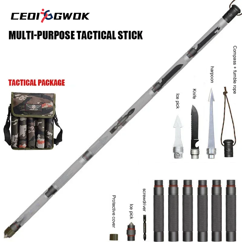 CEOI GWOK ハイキングスティック多機能調節可能なウォ - Trekking Pole Carbon のレビューと価格