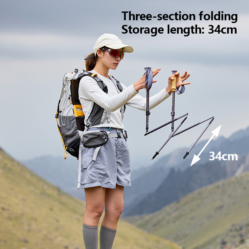 Naturehike 2025 ライトトレイル 5-EXT  - Trekking Pole Carbon のレビューと価格