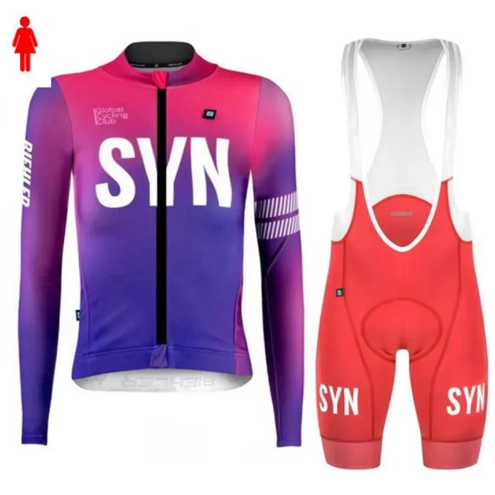 女性用レースプロチームSYN半袖サイクリングウェア、密着型ロ - Race Bib のレビューと価格