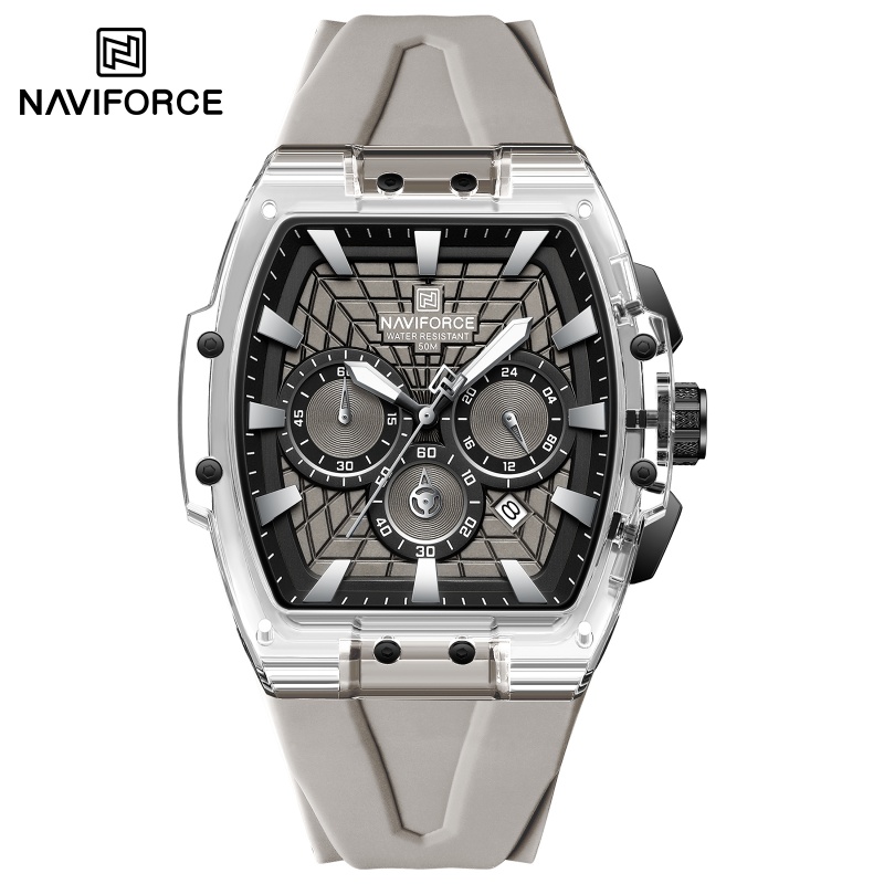 NAVIFORCE メンズ 5ATM防水多機能クロノグラフ腕 - Running Watch のレビューと価格
