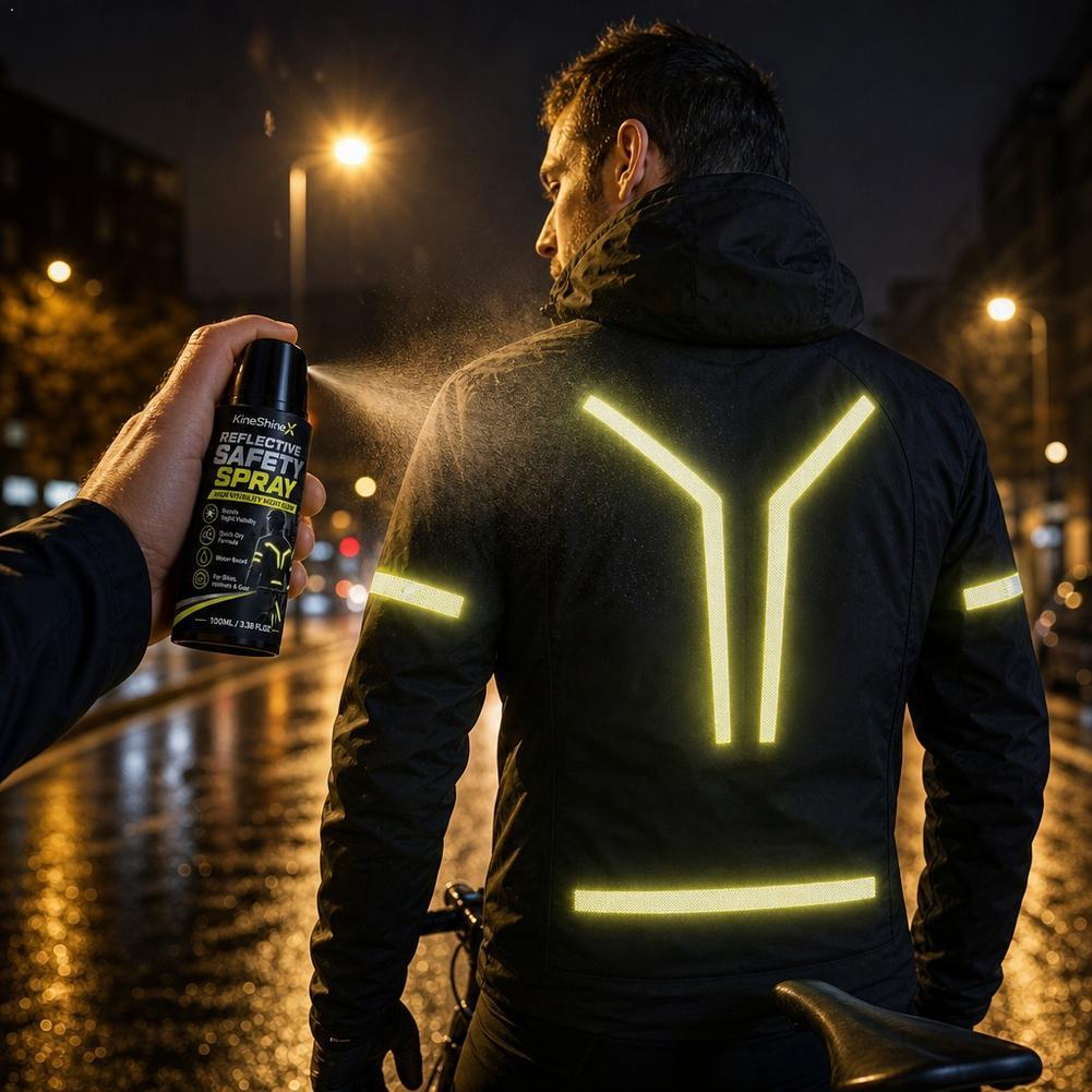 夜間反射安全スプレー高視認性コーティング塗料、サイクリング、 - Running Visibility Gear のレビューと価格